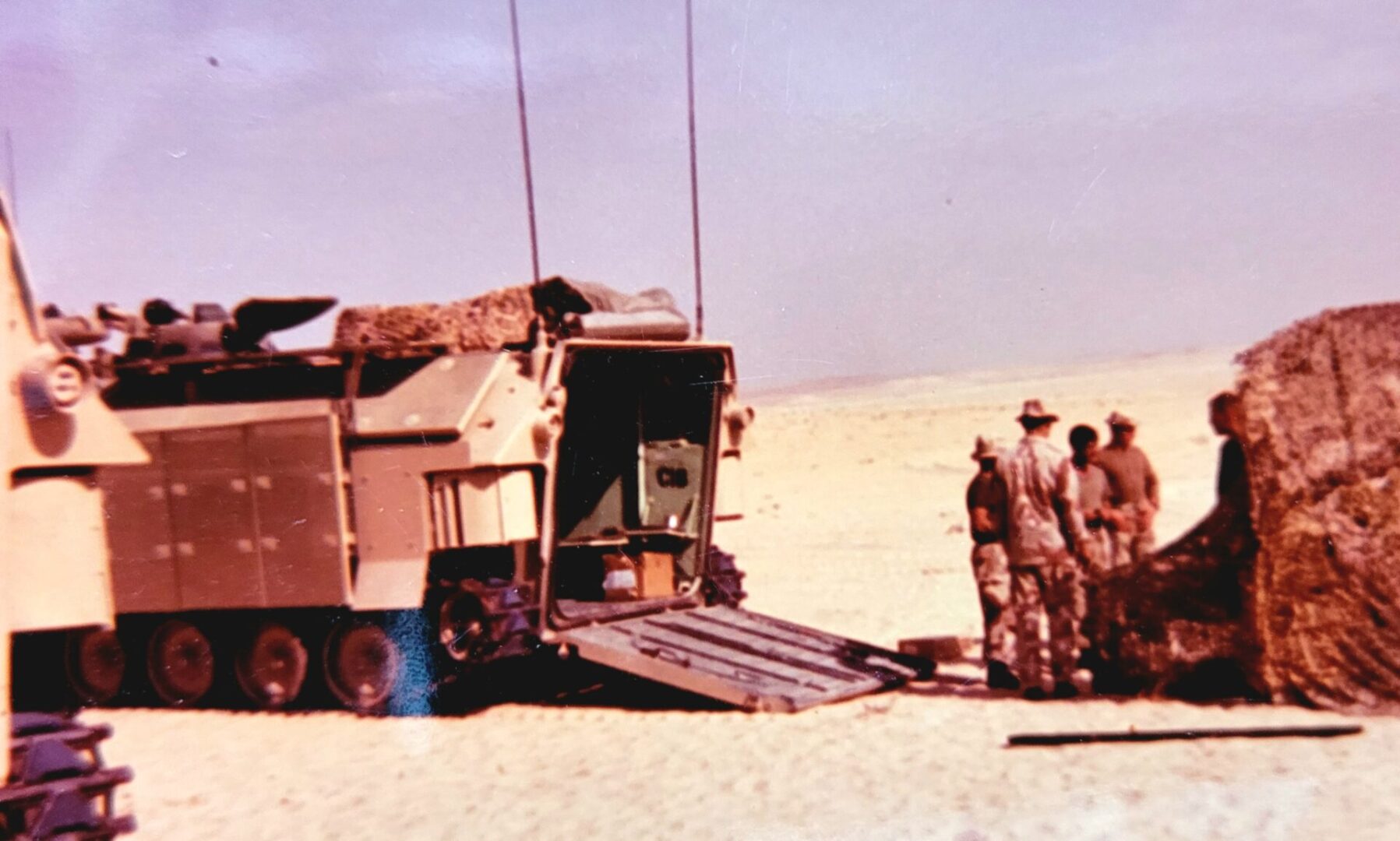The Amtracks we rode in during operation Desert Shield